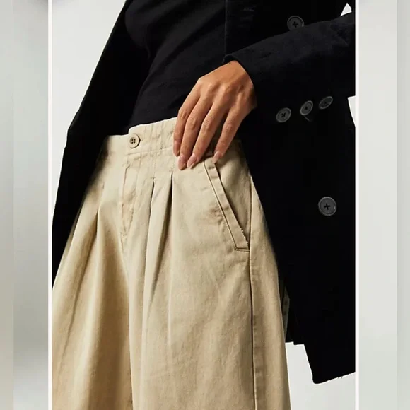 Free People Hard Rain Gaucho Pants✨ - Picture 5 of 6